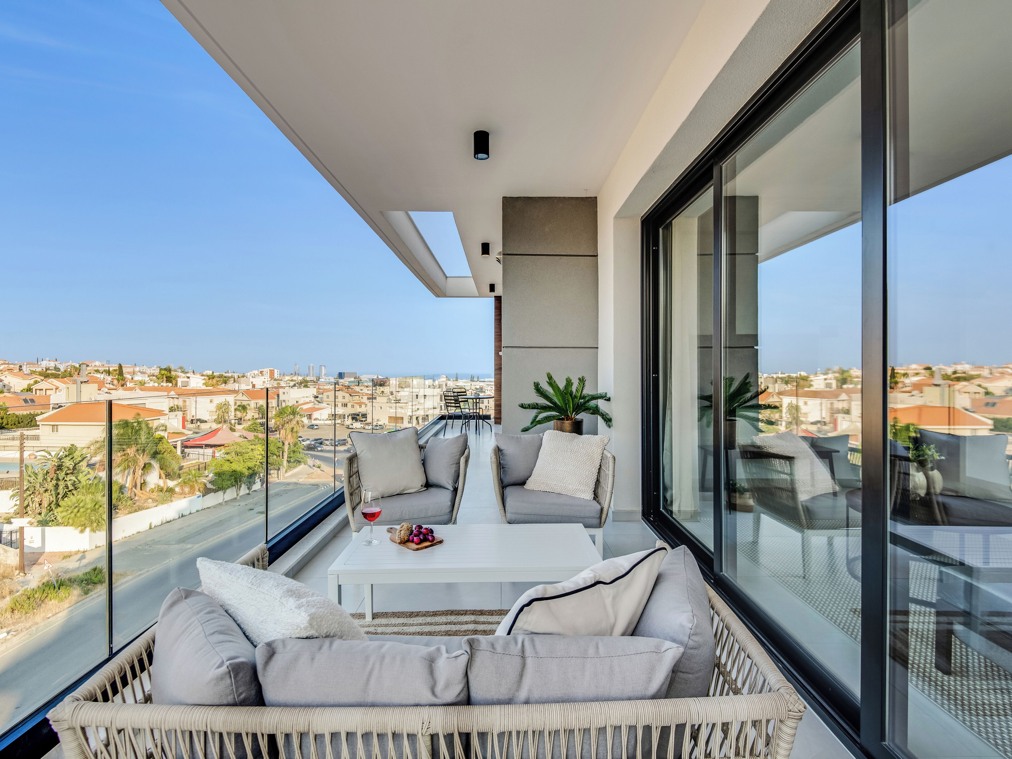 Apartment, 3 Bedrooms, Balcony, City View | Balcony