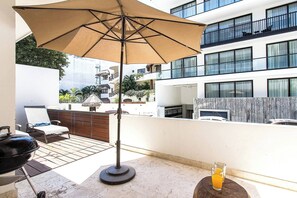 Apartamento, 2 habitaciones, accesible para personas con discapacidad | Terraza o patio