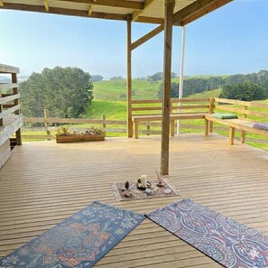 Terrace/patio - Tranquility and comfort. (Awhitu)