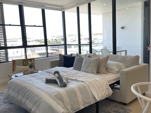 2 bedrooms, desk, iron/ironing board, free WiFi