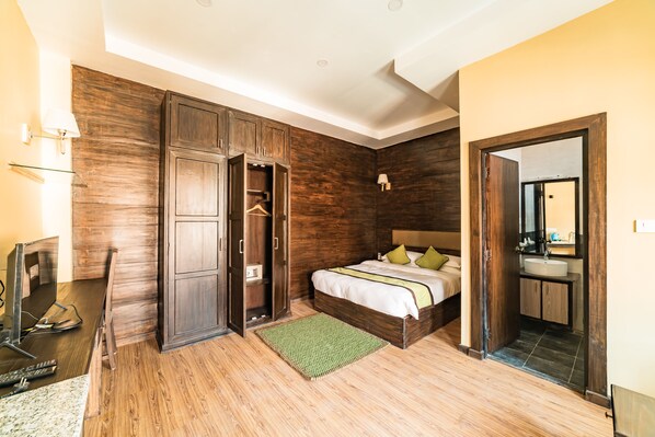 Habitación Deluxe doble | 1 dormitorio y ropa de cama de alta calidad