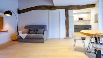 Smart-tv en een open haard