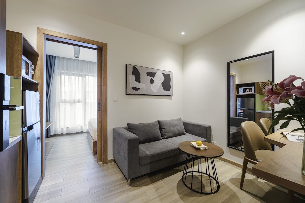 Apartamento, 1 habitación | 1 dormitorio, minibar, escritorio