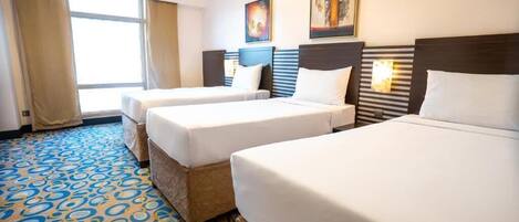 Minibar, in-room safe, desk, soundproofing