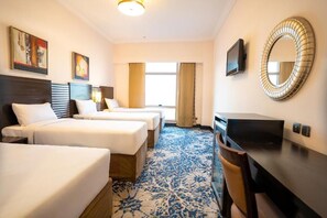 Deluxe Room, Multiple Beds | Minibar, in-room safe, desk, soundproofing - Al Hidayah Towers Hotel (Makkah)