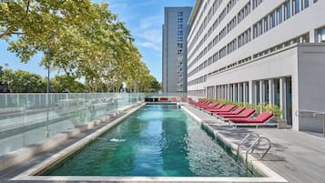 Indoor pool, outdoor pool