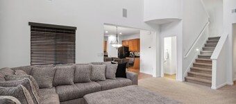 Relax & unwind w/all the comforts of home.