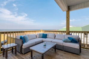 Balcony - Until Nextime - 2712 Bienville 5 Bedroom Home by RedAwning (Dauphin Island)
