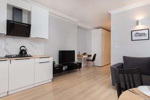 Apartment, 1 Bedroom, Kitchen, Beachside | 1 bedroom, individually decorated, individually furnished, free WiFi - Gdynia Harbour Apartment by Renters (Gdynia)