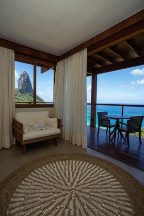 Premium bedding, minibar, desk, free WiFi - Pousada Ecológica Akanã (Fernando de Noronha)