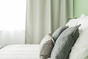 Premium-Apartment | Bügeleisen/Bügelbrett, kostenloses WLAN, Bettwäsche