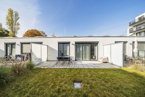 Stadthaus mit 2 Schlafzimmern und eigenem Garten | Blick auf den Garten