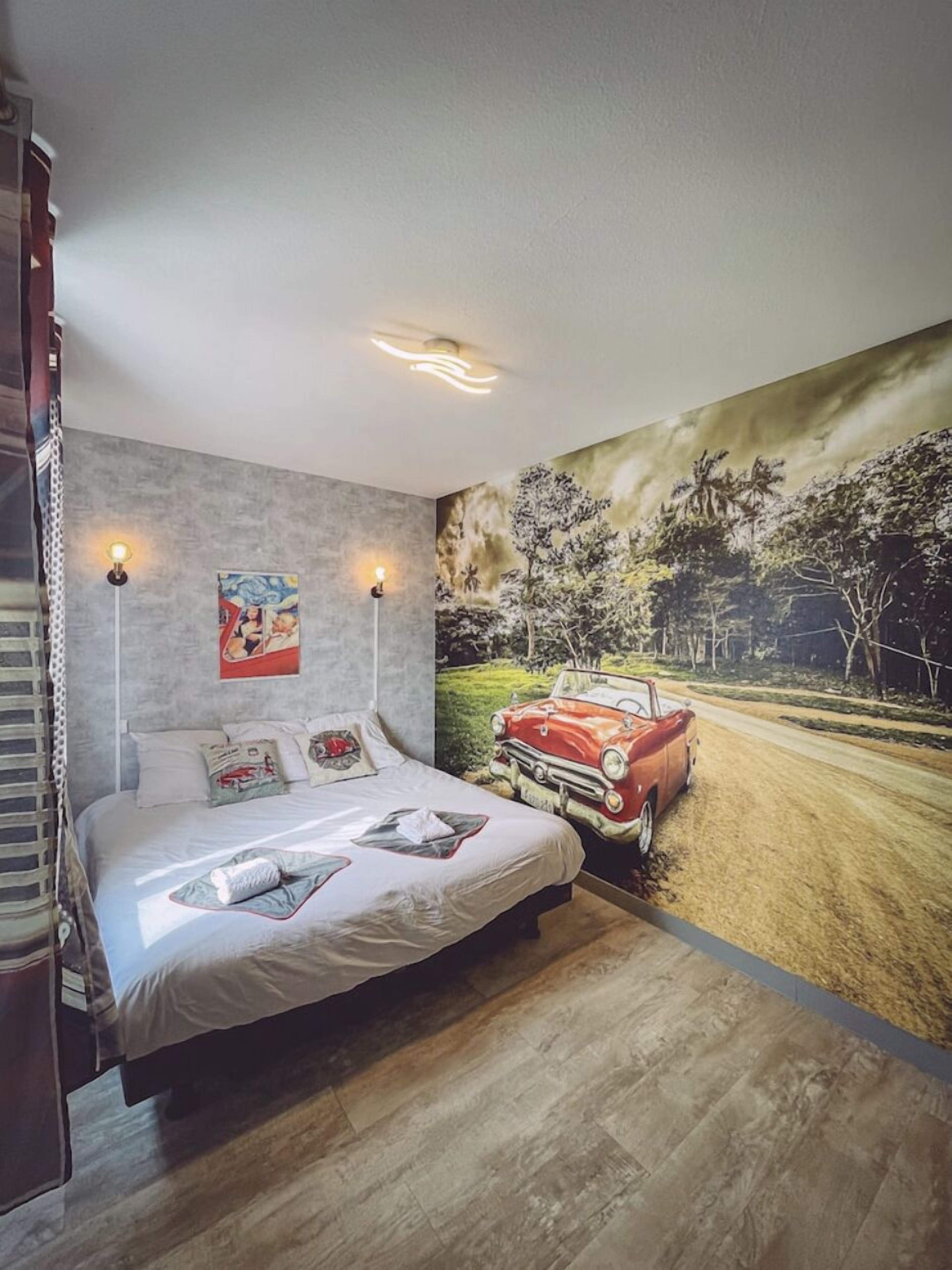 Căn hộ Economy, 1 phòng ngủ, không hút thuốc | 5 phòng ngủ, bộ đồ giường cao cấp, nệm Select Comfort, minibar 