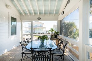 Dining - Luxury 4BR Sea Cabin w/ Hot Tub + Fishing Dock @ the Washout (Folly Beach)