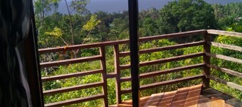 Native but modern, detached Bohol villa with 30 mile sea and island views!