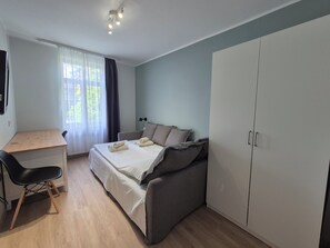 Economy-Apartment | Kostenloses WLAN, Bettwäsche