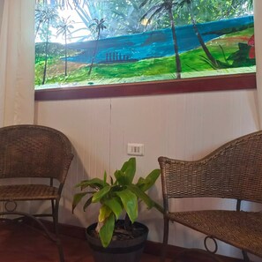 Loft romantique | Aire de séjour