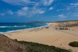 Beach nearby, beach towels