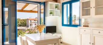 "Sole" Apartment is on the first floor with a large veranda