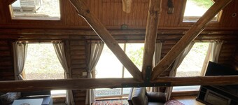 Newly remodeled log cabin next to beautiful Wisconsin River- Rivers Edge Cabin