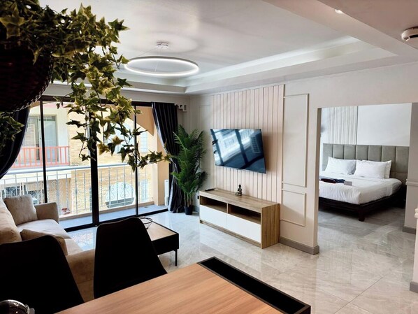 Familienapartment | Wohnzimmer