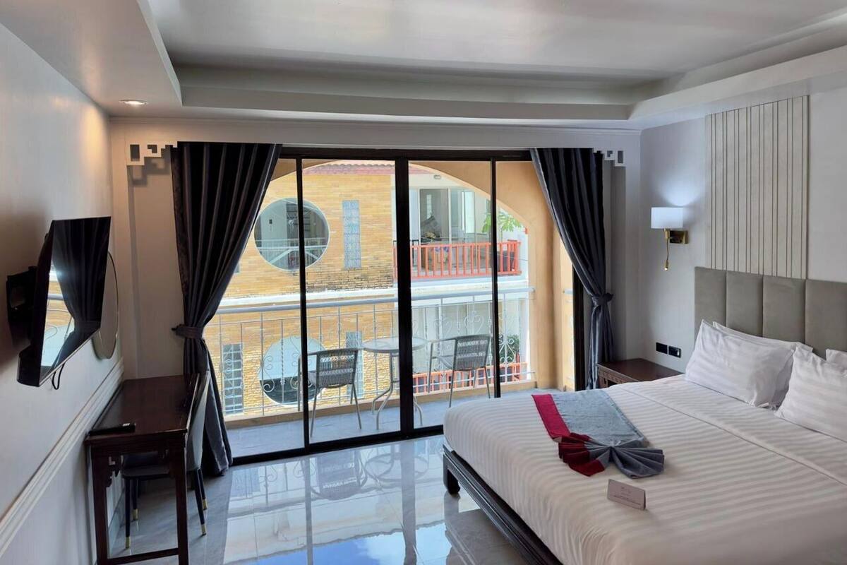 Familienapartment | Hochwertige Bettwaren, Select-Comfort-Betten, Zimmersafe, Schreibtisch