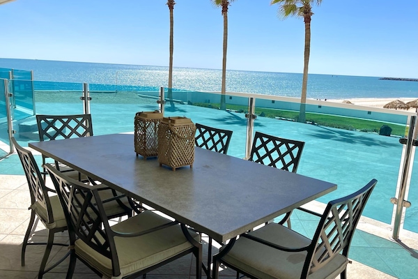 Perfect Beachfront Patio