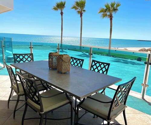 Ground Floor Condo Steps to Beach and Resort Fun
