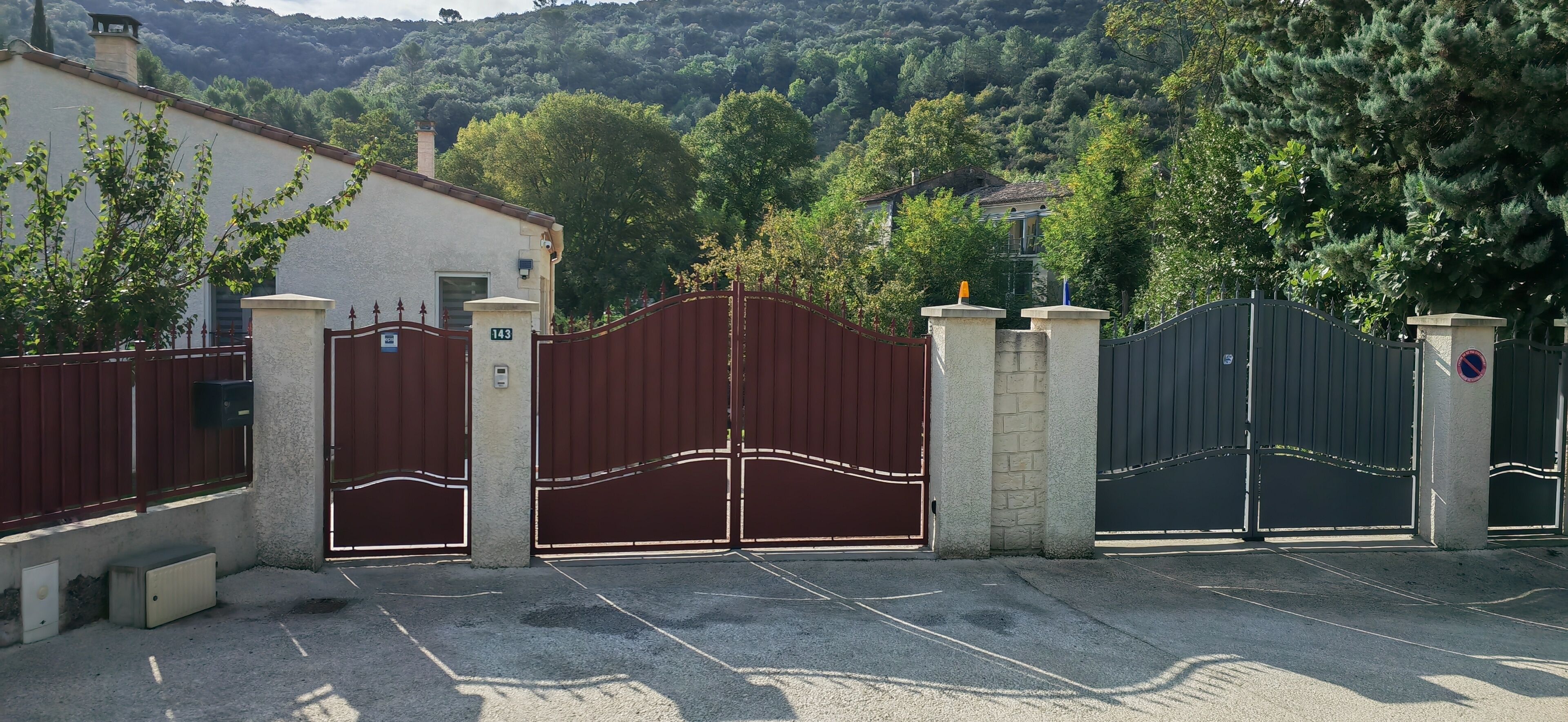 Enceinte de l’hébergement