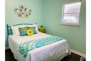 1 habitación, tabla de planchar con plancha, wifi gratis y ropa de cama 