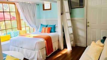 1 間睡房、熨斗/熨衫板、免費 Wi-Fi、床單