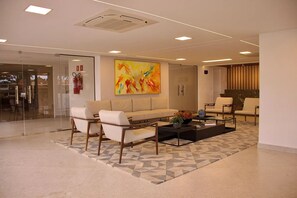 Reception hall - Apart no Puerto Ventura por Carpediem (João Pessoa)