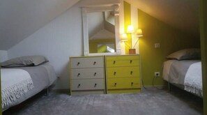 2 chambres, bureau, Wi-Fi gratuit