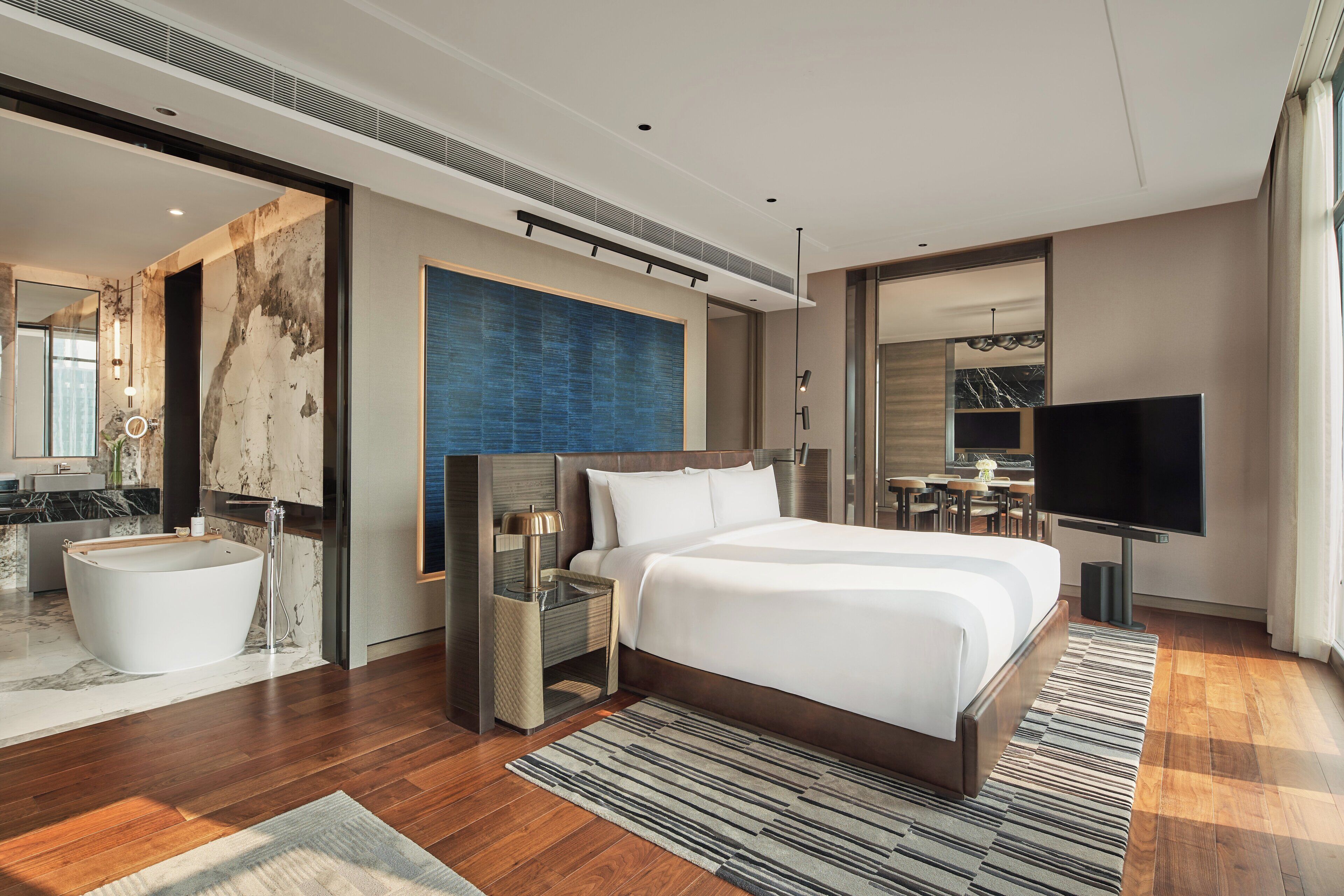 Presidential Suite, 1 King Bed | Premium bedding, pillowtop beds, in-room safe, individually decorated