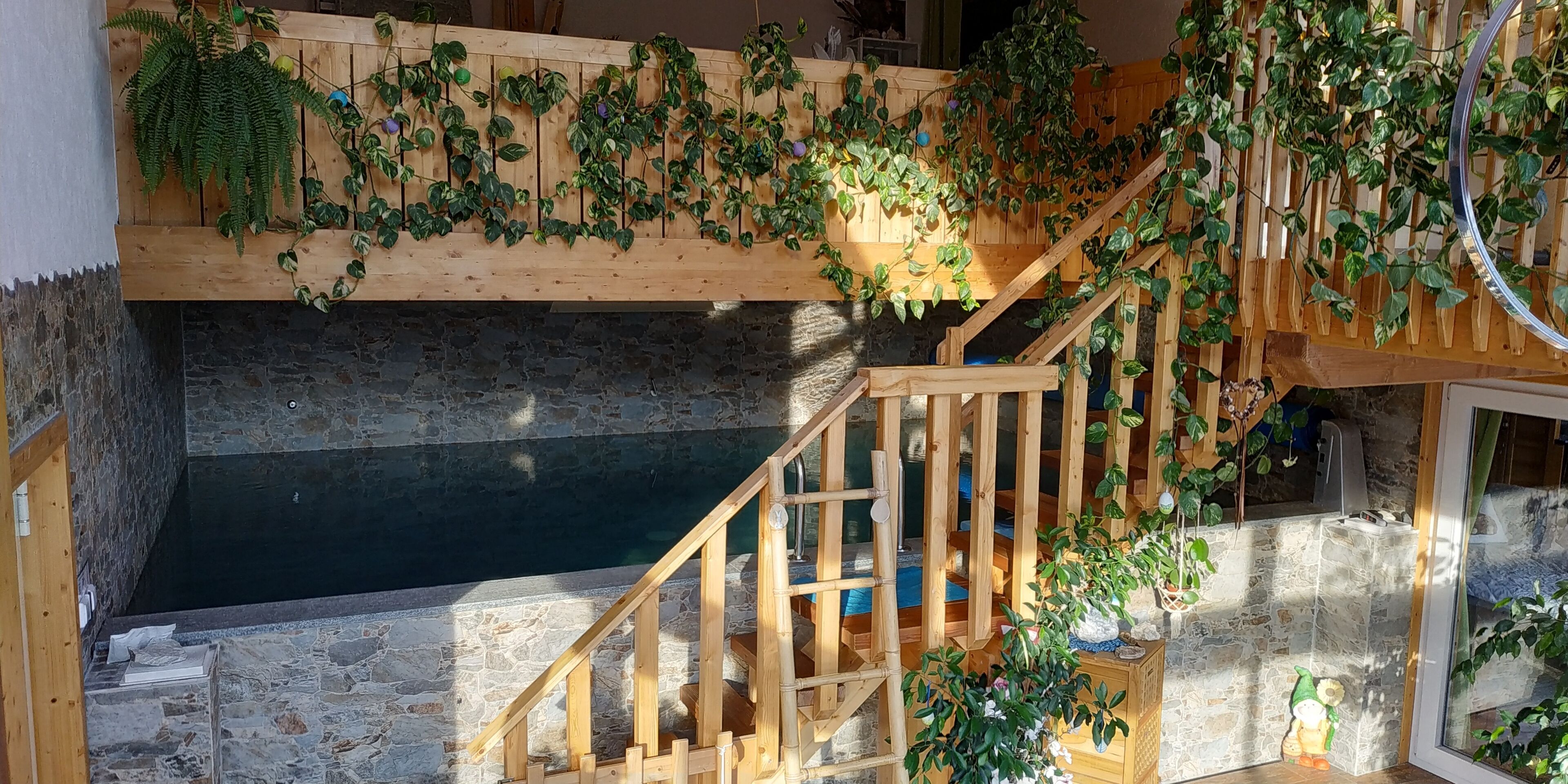 Piscine couverte, piscine chauffée