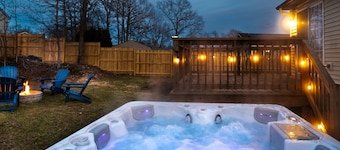 NEW! Updated Mystic Home w/ Sauna, Hot Tub & Deck