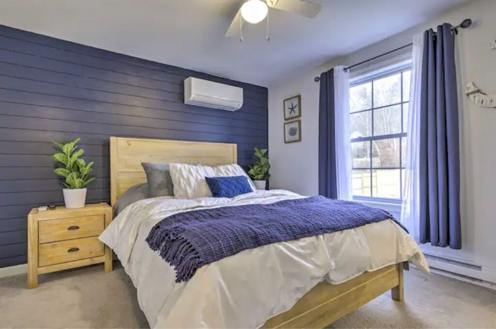 3 室のベッドルーム、旅行用ベビーベッド、WiFi (無料)、ベッドシーツ