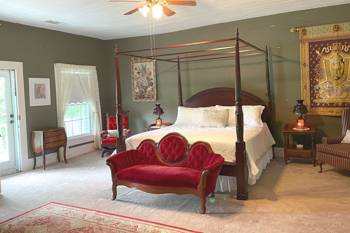 Victorian Room | Bàn ủi/dụng cụ ủi quần áo, truy cập Internet không dây miễn phí