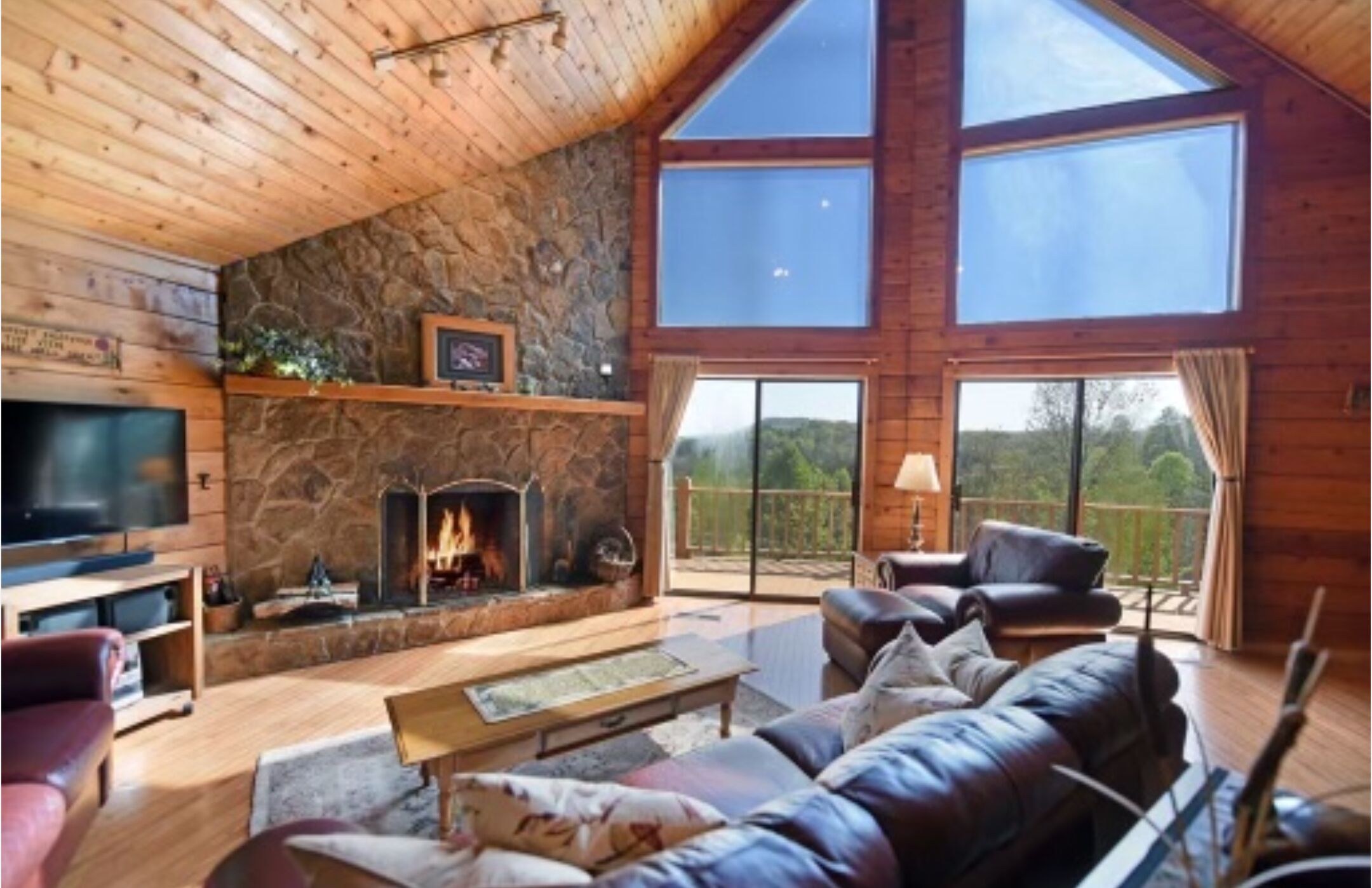 Spacious Family Cabin with Mountain View’s