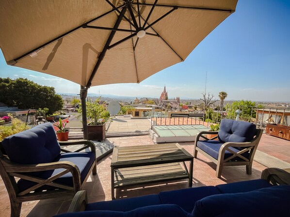 Terraza en la azotea