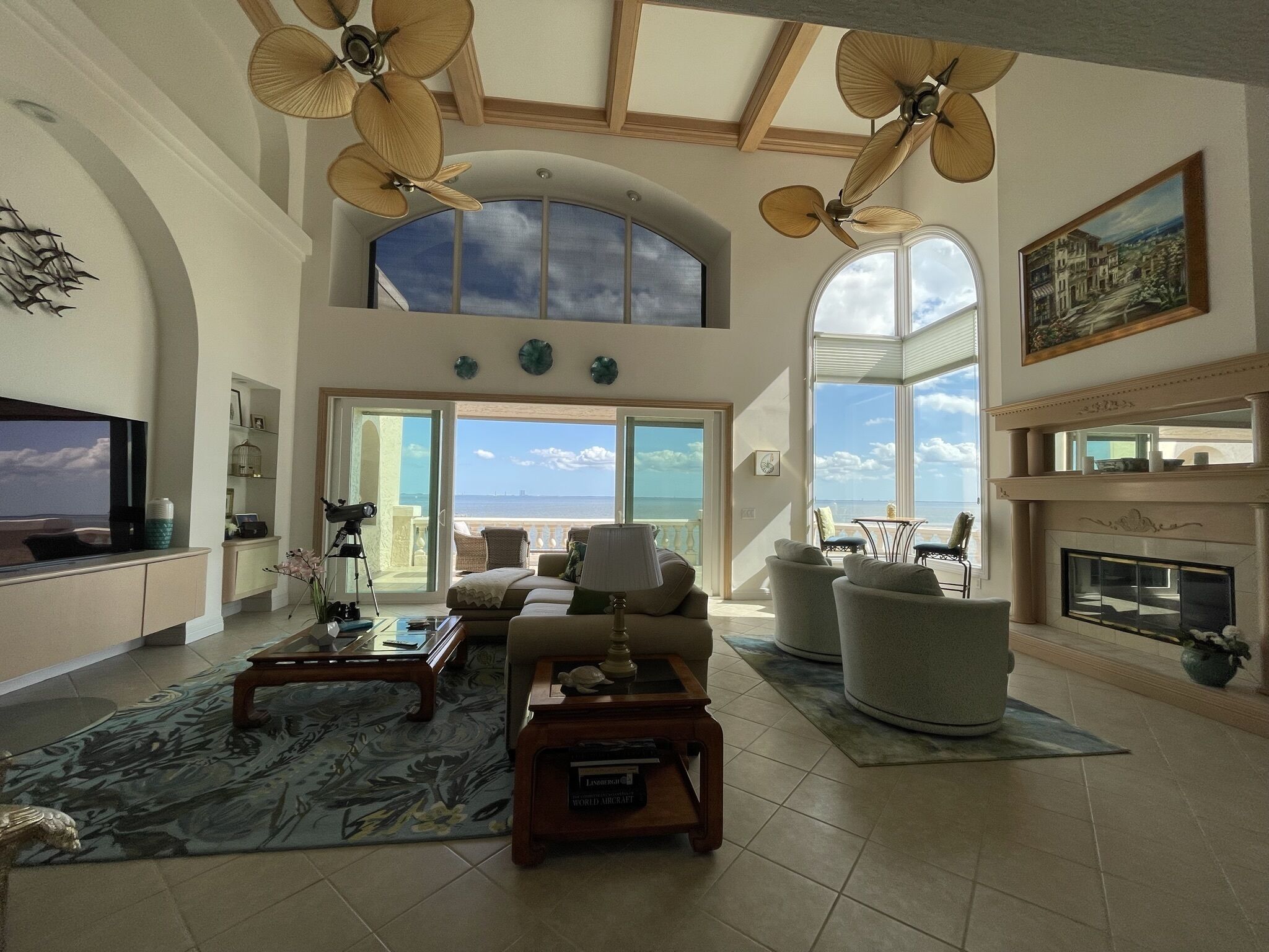 Rocket Launches and River Views! Multiple balconies, huge screened in porch.