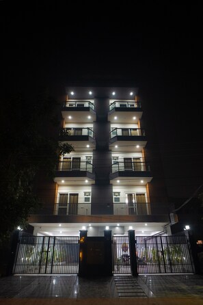 Fassade der Unterkunft