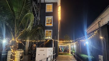 Fassade der Unterkunft