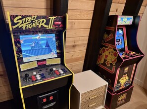 Games room - Escape to Luxury: 5BR 4BA Modern Cabin with Hot Tub in Big Bear Lake (Big Bear Lake)