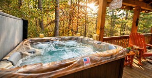 Bain à remous extérieur