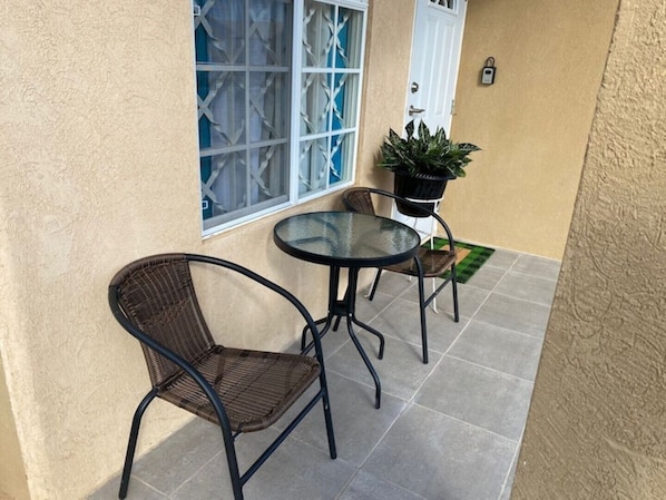 Terraza o patio