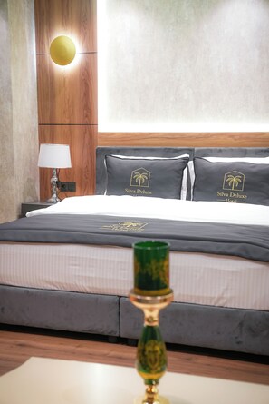 Deluxe Room | Premium bedding, minibar, free WiFi, bed sheets - SİLVA DELUXE HOTEL (Mezitli)