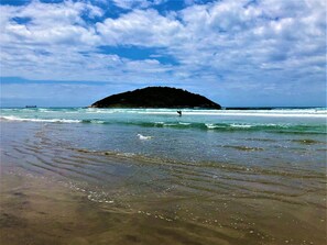 Beach nearby, white sand