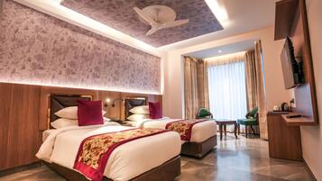 Superior Room | Premium bedding, memory-foam beds, individually furnished, desk