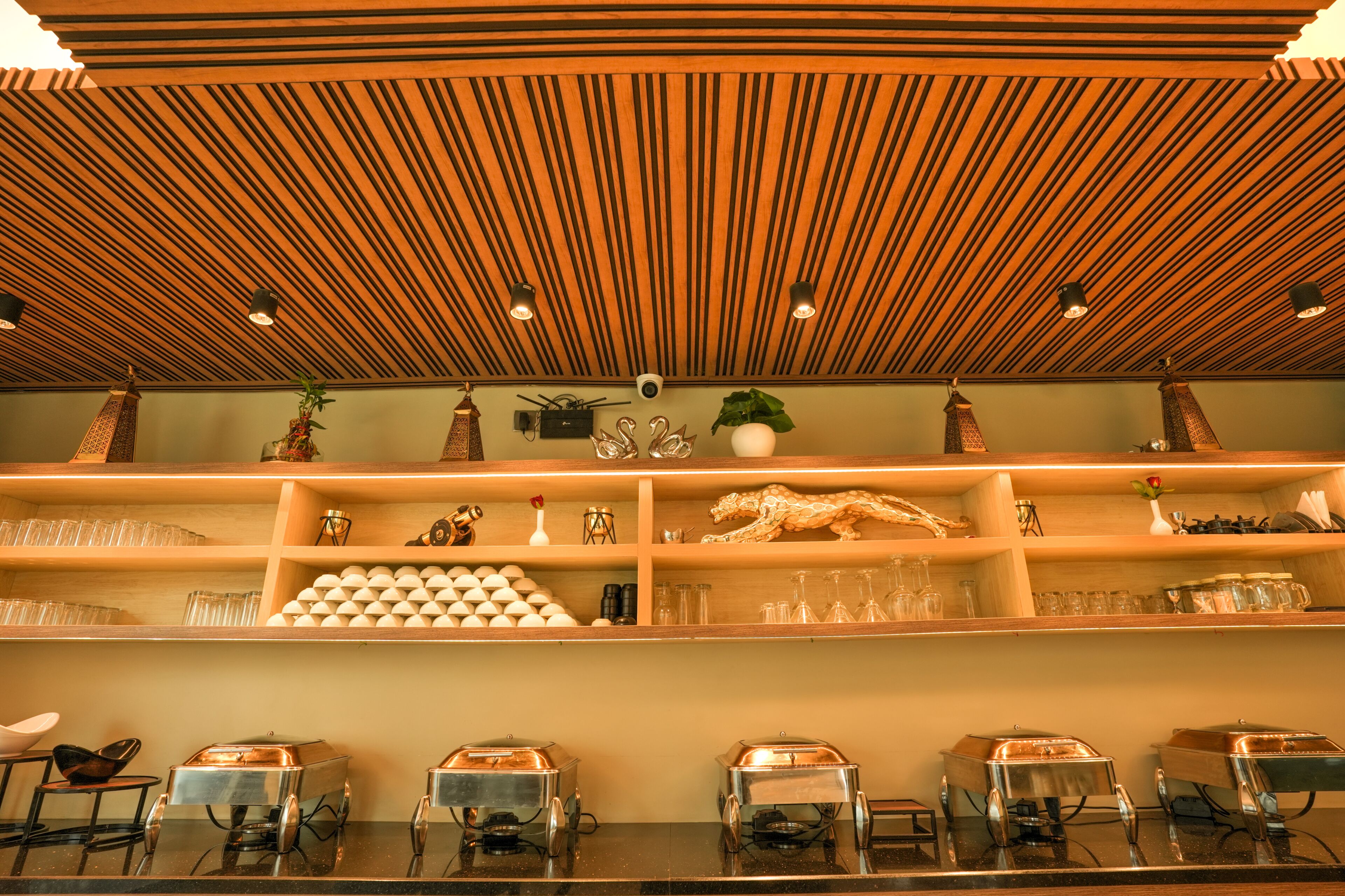 Frokostbuffé hver dag (mot et tillegg)